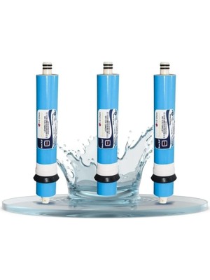 Waterking plus Membran Filtre Lg 3'lü Paket - Kapalı Kasa Su Arıtma