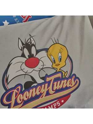 Karaca Home Looney Tunes Team CHAMPS %100 Pamuk Tek Kişilik Nevresim Takımı