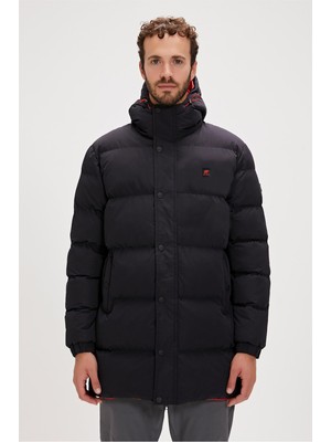 Bad Bear Lincoln Puffer Lacivert Kapüşonlu Erkek Mont