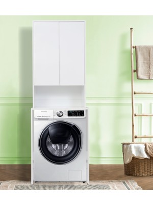 Sözcan Group Çamaşır Makinesi Dolabı 3 Raflı