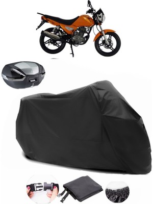 Mondial 150 Mc Siyah Arka Çanta Uyumlu Motosiklet Branda Lüx Premium Kalite