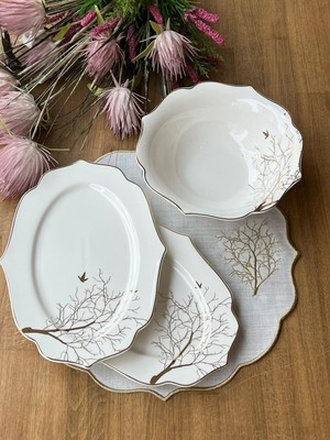 Rossev Servis Sunum Seti Arbol Bird 3 Parça