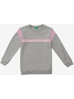 United Colors Of Benetton United Colors Of Bennetton Kız Çocuk Sweatshirt