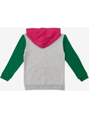 United Colors Of Benetton Kız Çocuk Kapüşonlu Sweatshirt