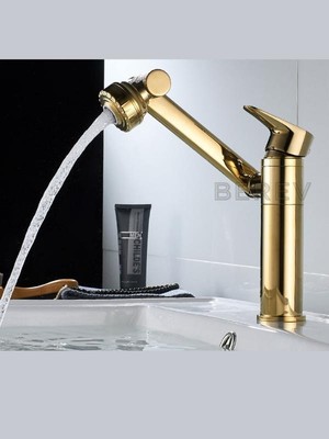 Berev Gold Robot 1080 Akrobat Mutfak Banyo Lavabo Bataryası