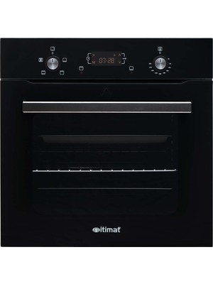 Itimat AF500 70LT Turbo Fan Siyah Dijital Ankastre Fırın