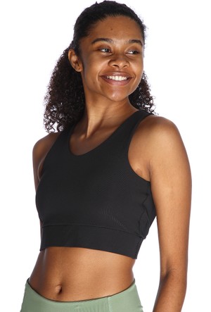 adidas Essentials Kadın Siyah Antrenman Sporcu Sütyeni HZ1528