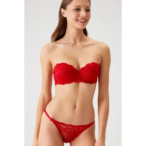 Pierre Cardin 4562 Mariah Balenli Straplez Desteksiz Sütyen Takımı