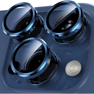 BufaloGlass iPhone 15 Pro/Max Titanium Mavi Premium Lens Koruyucu/ Mineral Camera Protector