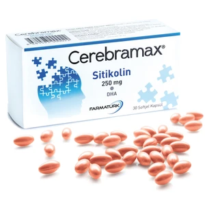 Cerebramax Softjel Kapsül 250 mg Sitikolin & Dha