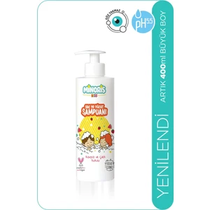 Kids Organik Saç ve Vücut Şampuanı Karpuz Çilek Kokulu 400ml