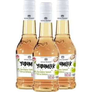 Kemal Kükrer Yudumluk Sandaloz Sakızlı Elma Sirkesi 3 x 500 ml