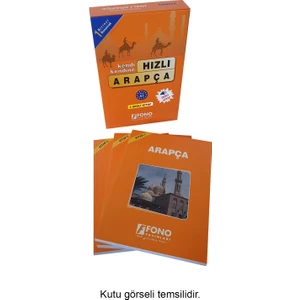 Fono Yayınları Hızlı Arapça 1. Basamak (3 Kitap) (Seslendirmeli)