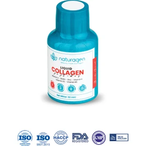 Ananas Aromalı Likit Collagen Shot 60 ml 1 Adet Şişe Tip 1 & Tip3 Hidrolize Sıvı Collagen