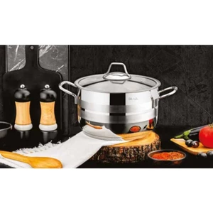 Ekin Çelik Tekli Tencere Sade 31 lt 40 x 26 cm