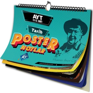 Kr Akademi Yayınları AYT Tarih Poster Notlar