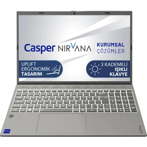 Nirvana C650.1235-8V00X-G-F Intel Core i5-1235U 8GB RAM 500GB NVME SSD Freedos