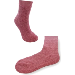 Dode Flora Kadın Yün Çorap Ters Havlu Ultra Yumuşak 36-41 Vns