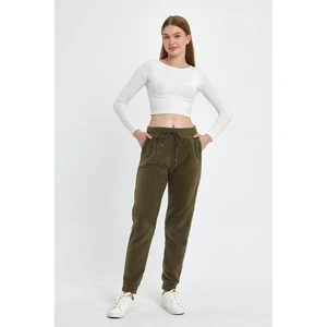 Kadın Rahat Kalıp Softech Polar Sweat Eşofman Altı SPR24EA97