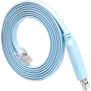 Deste Elektronik USB 2.0 Uyumlu Cisco RJ45 Konsol Kablosu USB To RJ45 Kablo USB RJ45 Konsol Kablosu 1.5 Metre