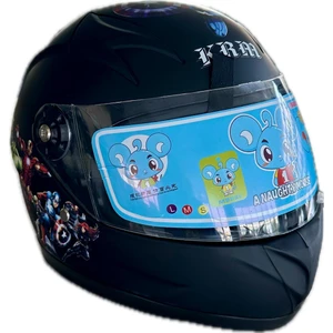 Marvel Çocuk Kask Siyah