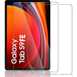M.TK Moveteck Samsung Galaxy Tab S9 Fe/S10 fE 10.9 Inç Tablet Ekran Koruyucu Cam Nano Esnek Kırılmaz Tam Kaplar SM-X510 SM-X520