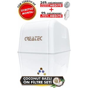 Piksel Aqua Createc 10 Aşamalı  Çelik Tanklı Multimineralli Su Arıtma Cihazı