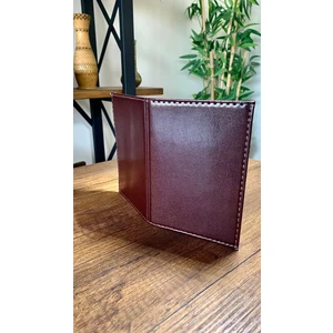 Efe Deri Dikişli Araç Ruhsat Kılıfı Kabı Ruhsatlık Ruhsat Koruyucu