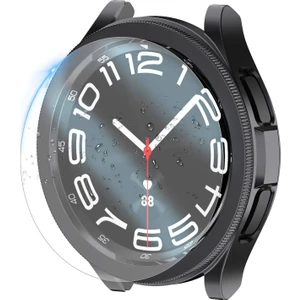 Samsung Galaxy Watch 6 Classic 47MM Uyumlu Gard-29 Sert Pc Kasa ve Ekran Koruyucu