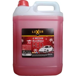 Luxor Kimya 4 Mevsim -42  Kırmızı Antifriz 5 LT.