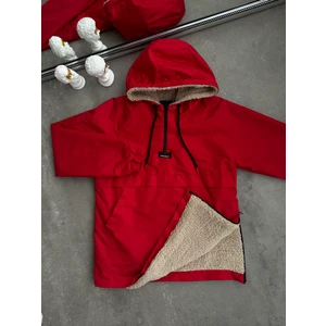 Kils Butik İçi Kürklü Kanguru Cep Mont Su Geçirmez