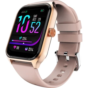 Ultra2 Pro IP68 Su Geçirmez Nabız Spor Sağlık Sp02 Kan Oksijeni Takibi Arama Özellikli iOS & Android Amoled Ekran 45mm Akıllı Saat Rose Gold