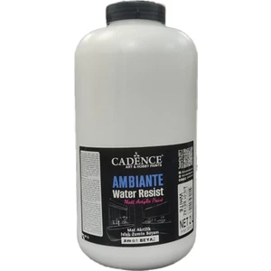 Ambıente Suya Day. Akr. Boya Aw-01 Beyaz 2000ML + Katalizör 80GR