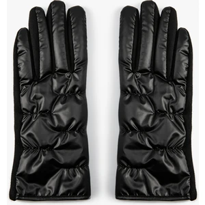 Eldiven Deri Görünümlü Kapitone Detaylı