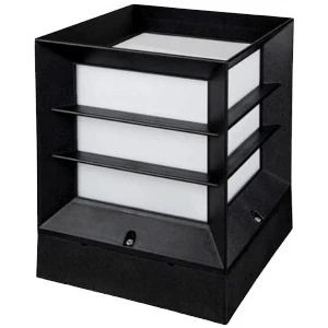 Damla Küp Panjurlu Fener Siyah Aydınlatma