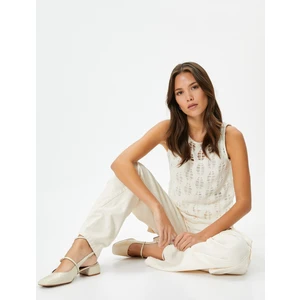 Halter Yaka Atler Ajur Detaylı