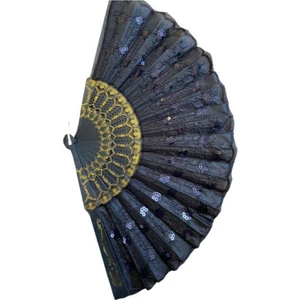 Artı Bir Bodrum Latin Pullu Şık Doğal Serinletici Yelpaze