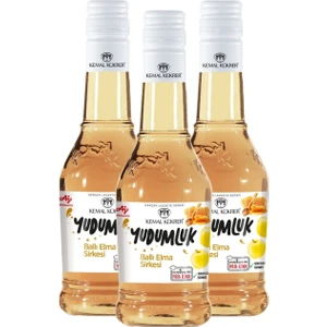 Kemal Kükrer Yudumluk Ballı Elma Sirkesi 500 ml 3'li Paket