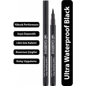 Kalem Dipliner Black Waterproof Liquid Eyeliner Pencil
