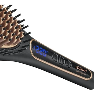 Saç Düzleştirici Fırça Tarak Keratin Bakım Etkisi Superstar