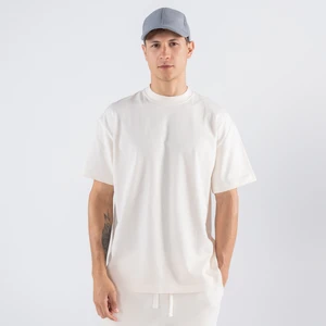 Friday Offset Agar Erkek Off White %100 Pamuk Bisiklet Yaka Ekstra Oversize Tişört