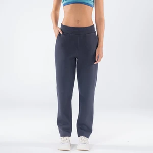 Friday Offset Pina Kadın Koyu Mavi Cepli Lastikli Bol Paça Pantalon Eşofman Altı