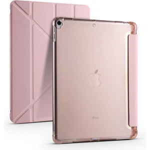 iPad 9. Nesil 8. Nesil 10.2" Kılıf Tri Folding Smart Kalemlik Bölmeli Akıllı Uyku Modlu Kılıf