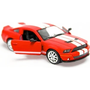 Peda Toy Metal Model Ford Lisanslı Die-Cast Araç 1,36 Çek Bırak Kapı Aç Kapa 2007 Ford Mustang Shelby GT500