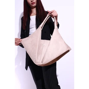 Nas Bag Nas BAG-1271 Süet Kadın Omuz Çantası Kol Çantası El Çantası
