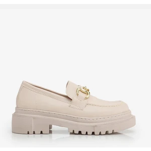 Yaya By Hotiç 01AYY276560A310 Bej Kadın Loafer