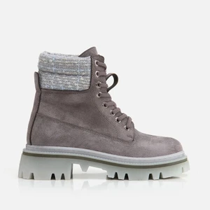 Yaya By Hotiç 01BOY277080A230 Gri Kadın Düz Bot