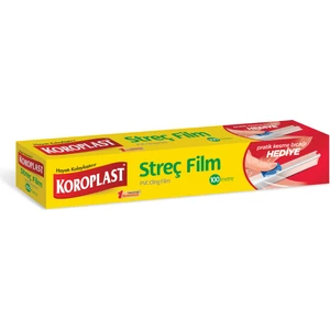 Streç Film 100m   Kesme Bıçağı Hediyeli!