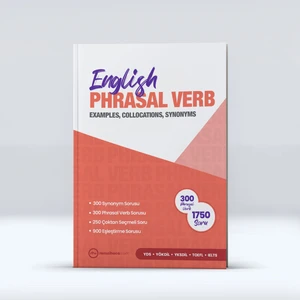 Rh Pozitif Yayınları Phrasal Verb Kitabı 1. Sınıf YDS YÖKDİL Hazırlık 400 Sayfa Ciltli