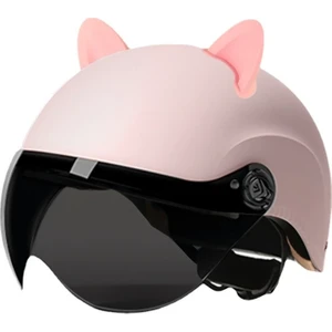 Ootdd Dört Mevsim Unisex Kask Motosiklet Kaskı (Yurt Dışından)